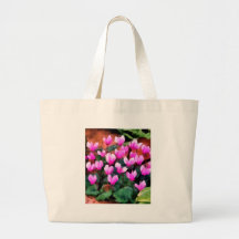 Cyclamen Flowers Bag