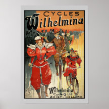 Cycle de Wilhelmina et affiche de Co. Ltd. Zeist-H