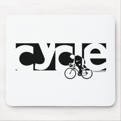Cycle Mouse Pad by Mall4MyLife