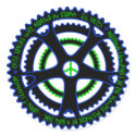 Cycle Tracks Will Abound in Utopia stickers