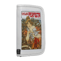 Cycles Perfecta, Alphonse Mucha Art Nouveau Organizer