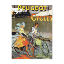 Cycles Peugeot Vintage Bicycle Art