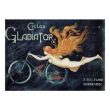 Cycles roux de gladiateur de femme de Nouveau d'ar Invitations