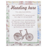 Cycling Aarhus, customizable Personalized Flyer