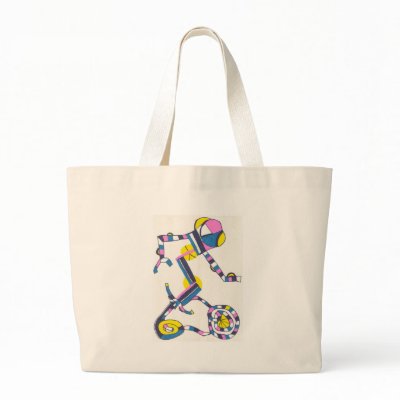 Cycling Tote Bags by naranjay