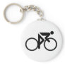 cycling black cylcer keychains