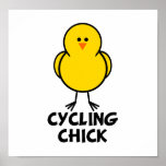 Cycling Chick posters