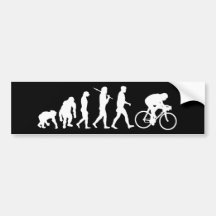 Cycling Cyclists pedal power Racing Bicycle gifts Bumper Stickers