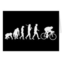 Cycling Cyclists pedal power Racing Bicycle gifts Greeting Card