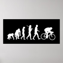 Cycling Cyclists pedal power Racing Bicycle sports Print