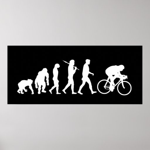 Cycling Cyclists pedal power Racing Bicycle sports Print