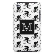 Cycling Design with Custom Monogram iPod Touch Case