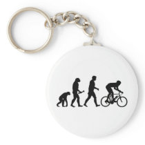 Cycling Evolution Keychain