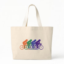 Cycling (female) canvas bags