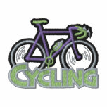 Cycling Logo embroidered shirts