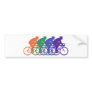 Cycling (male) bumper stickers
