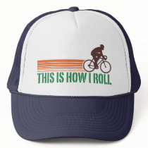 Cycling (male) trucker hats