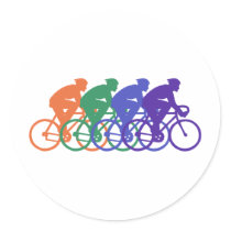 Cycling (male) stickers