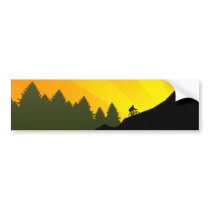 cycling : mountain rayz : bumper stickers