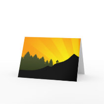 cycling : mountain rayz : greeting cards