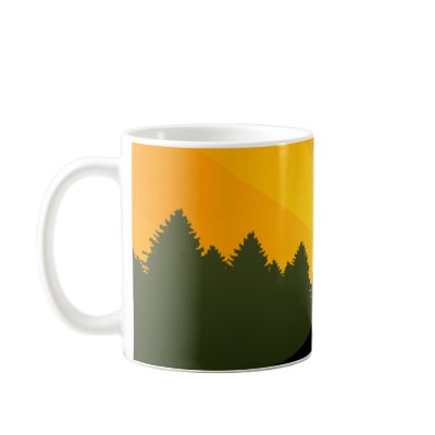 cycling : mountain rayz : mug by asyrum