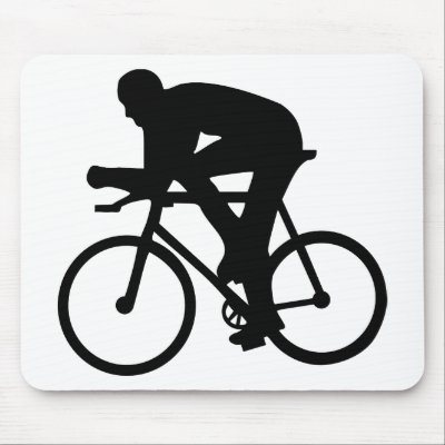 Cycling Mouse Mat by Thinkdifferent