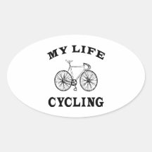 Cycling My Life Stickers