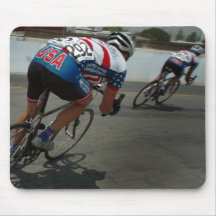 Cycling Race Mouse Pads