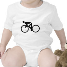 cycling racing bicycle baby bodysuit