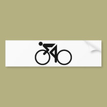 cycling racing bicycle bumper stickers