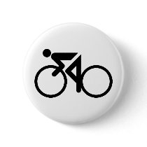 cycling racing bicycle pinback buttons