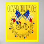 Cycling Tour 2011 Tour de France Sports Fan Poster