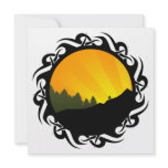 cycling : tribal mountain rayz custom invitation