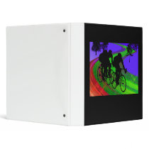 Cycling Trio on Ribbon Road