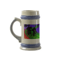 Cycling Trio on Ribbon Road Mugs