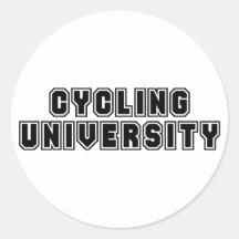 Cycling University Stickers