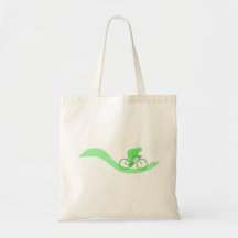 Cyclist Design in Green. Bags