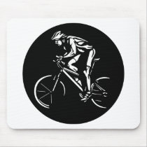 Cyclist Mousepad