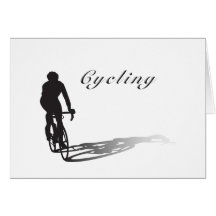 cyclist on items card