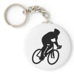cyclist tour de france racing bike keychains