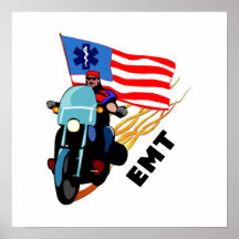 Cycliste d'EMT Affiches