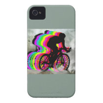 Cyclists Cycling in the Clouds