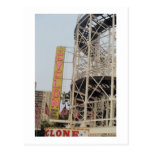 Cyclone Sign (Coney Is., NY) postcard