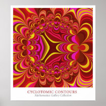 Cyclotomic Contours Posters