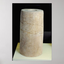 Cylinder B with a votive inscription Print
