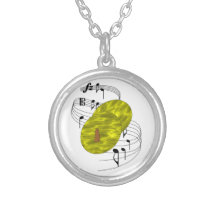 Cymbals Personalized Necklace