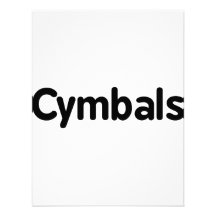 cymbals text black announcement