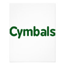 cymbals text green custom invite