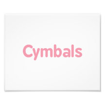 cymbals text pink art photo