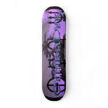 CymbaLyk Evil Purple Dragon Symbols Skateboard